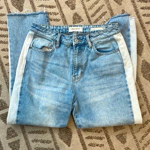 PacSun raw hem mom jeans